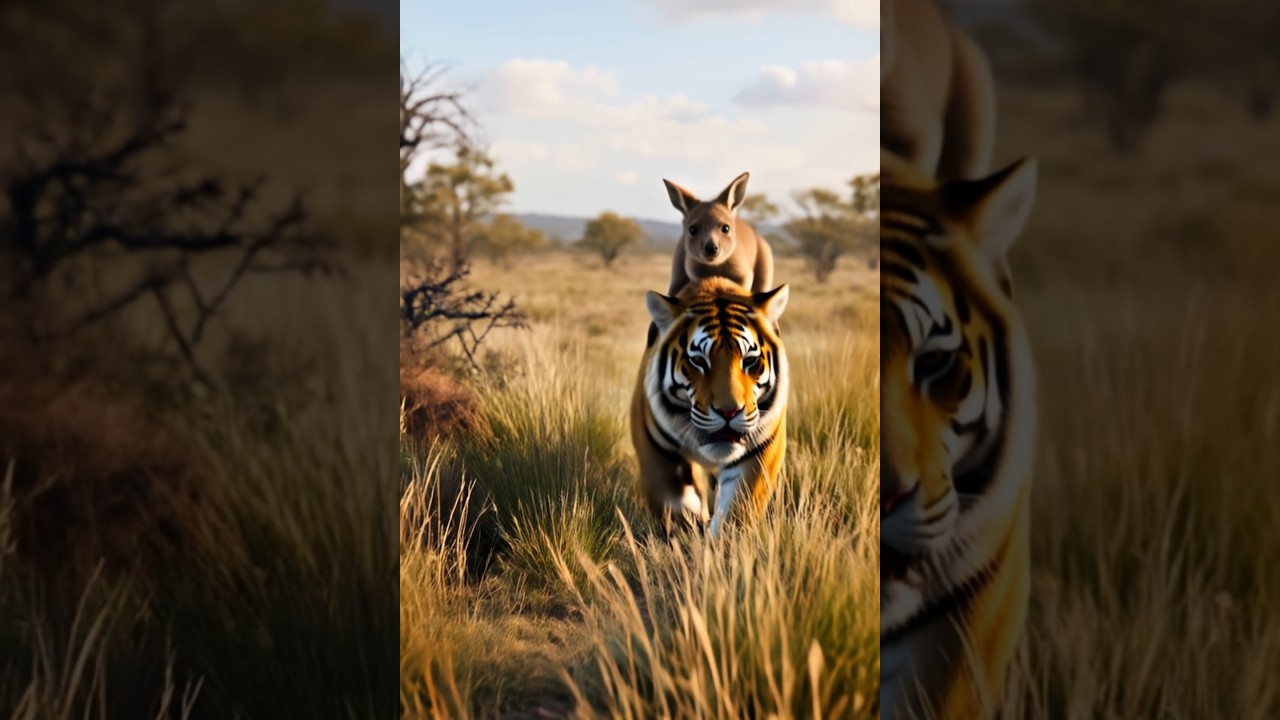 When a Kangaroo Hails a Tiger Taxi&hellip;