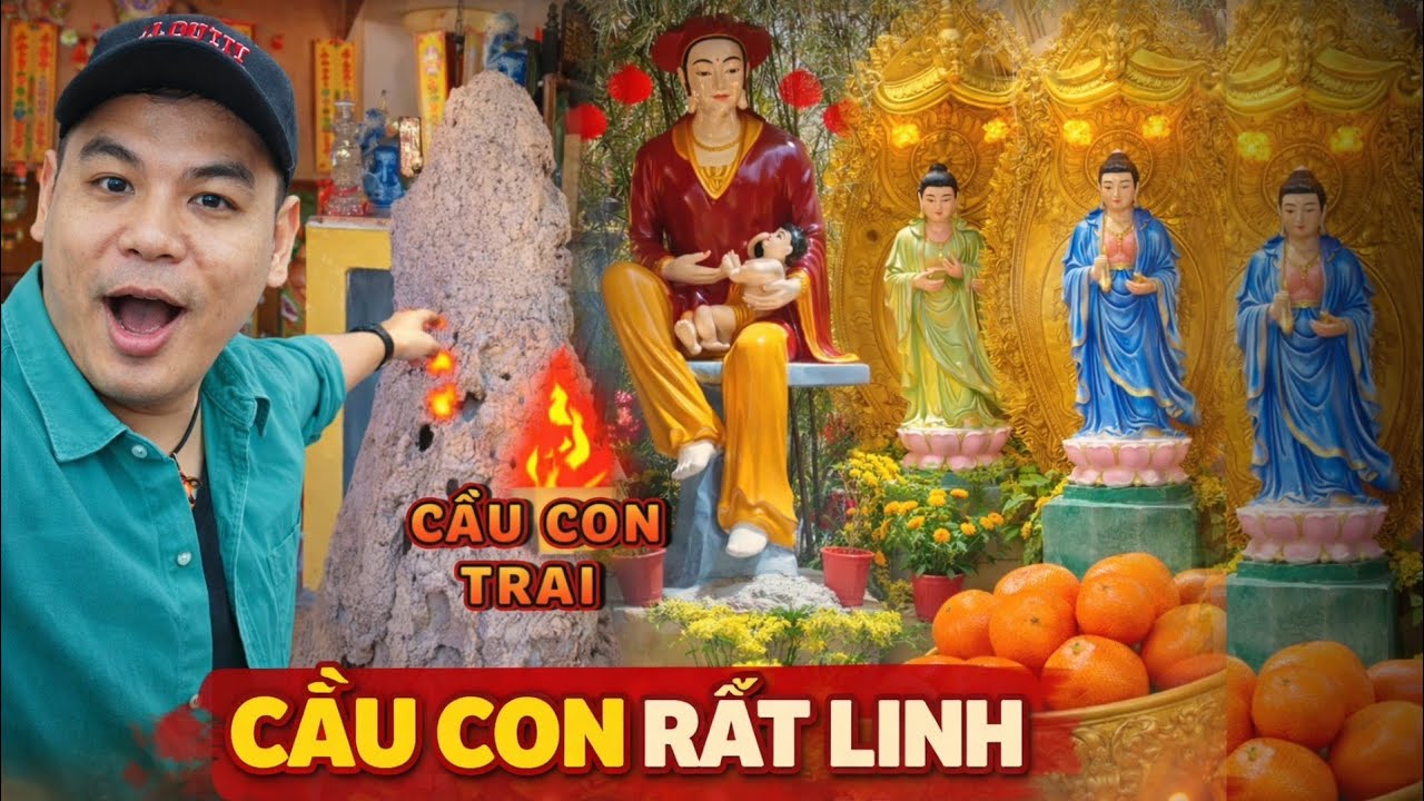 Mùng 4 Tết 2026 Đi Chùa Cầu Con | Hiếm Muộn Thành Tâm Xin Lộc Tử Tức Đầu Năm