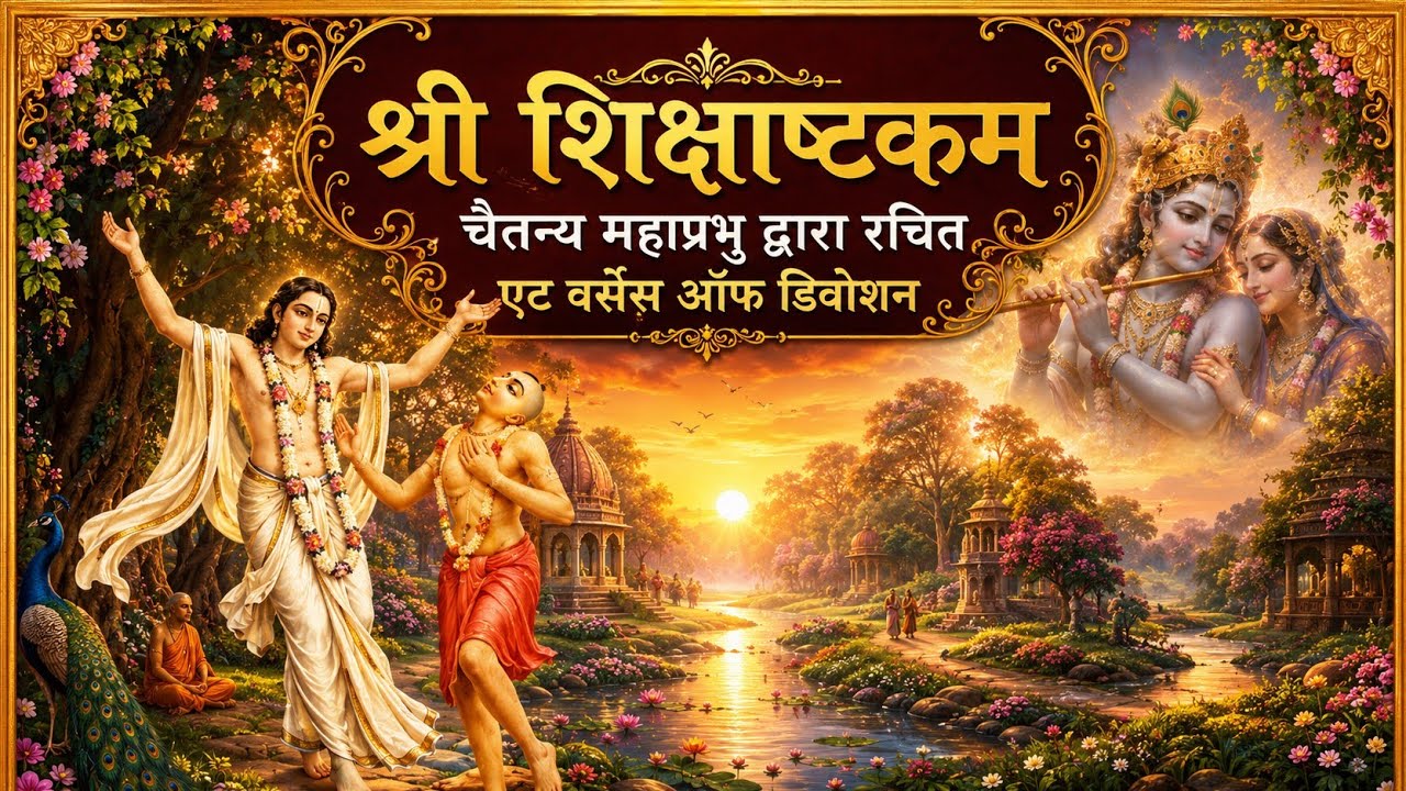 श्री शिक्षाष्टकम् | Mahaprabhu's 8 Verses of Devotion | #yugalsarovarbhakti 