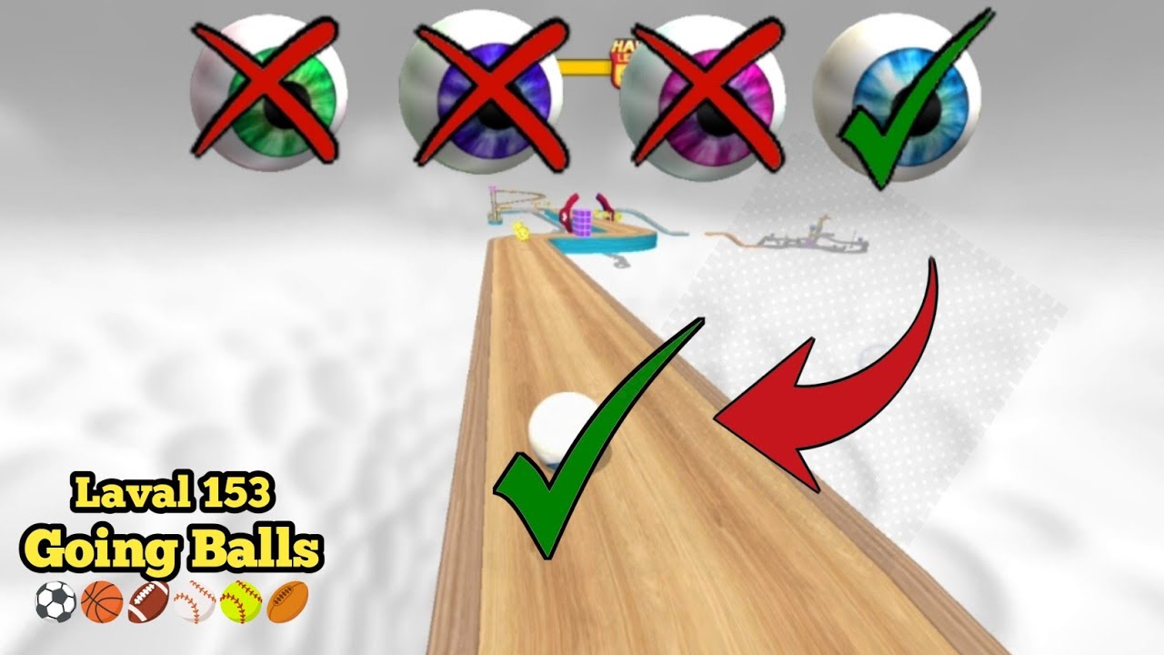 🏈Going Balls ; Super Speed Run Hard Walkthrough | Level 153 || los game || Arbaz Guru Gaming |