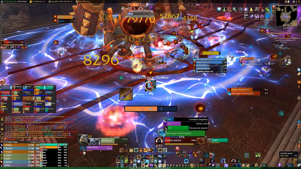 Dark Animus 25 HM vs Pendragon - Throne of Thunder [MOP Classic]  Hunter PoV
