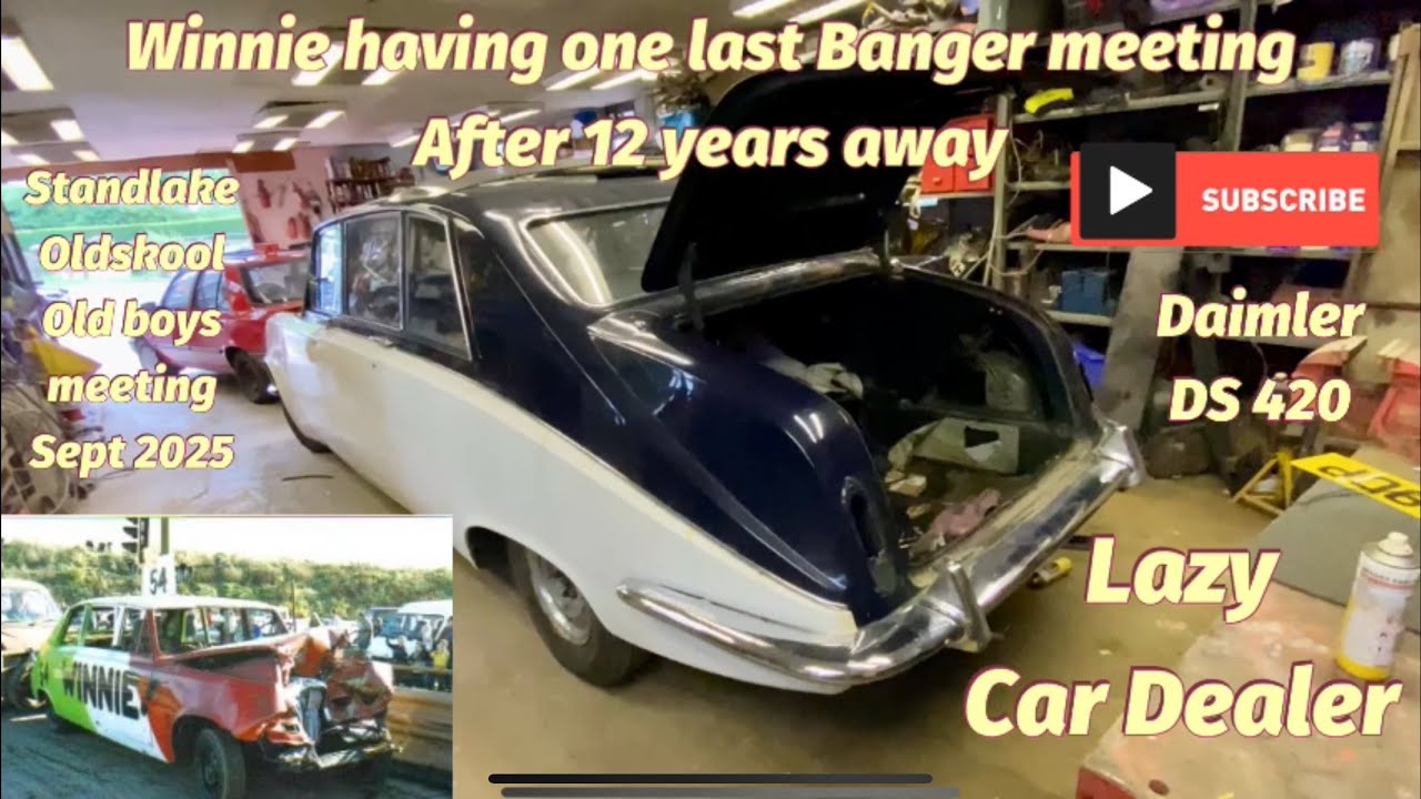A Return for 54 WINNIE to Banger Racing for one last smash up at the Standlake old school Old Boys