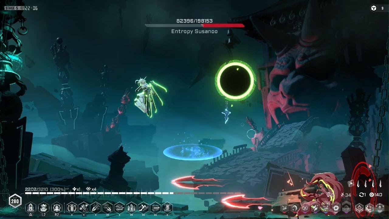 BlazBlue Entropy Effect X No.11 V Susano'o