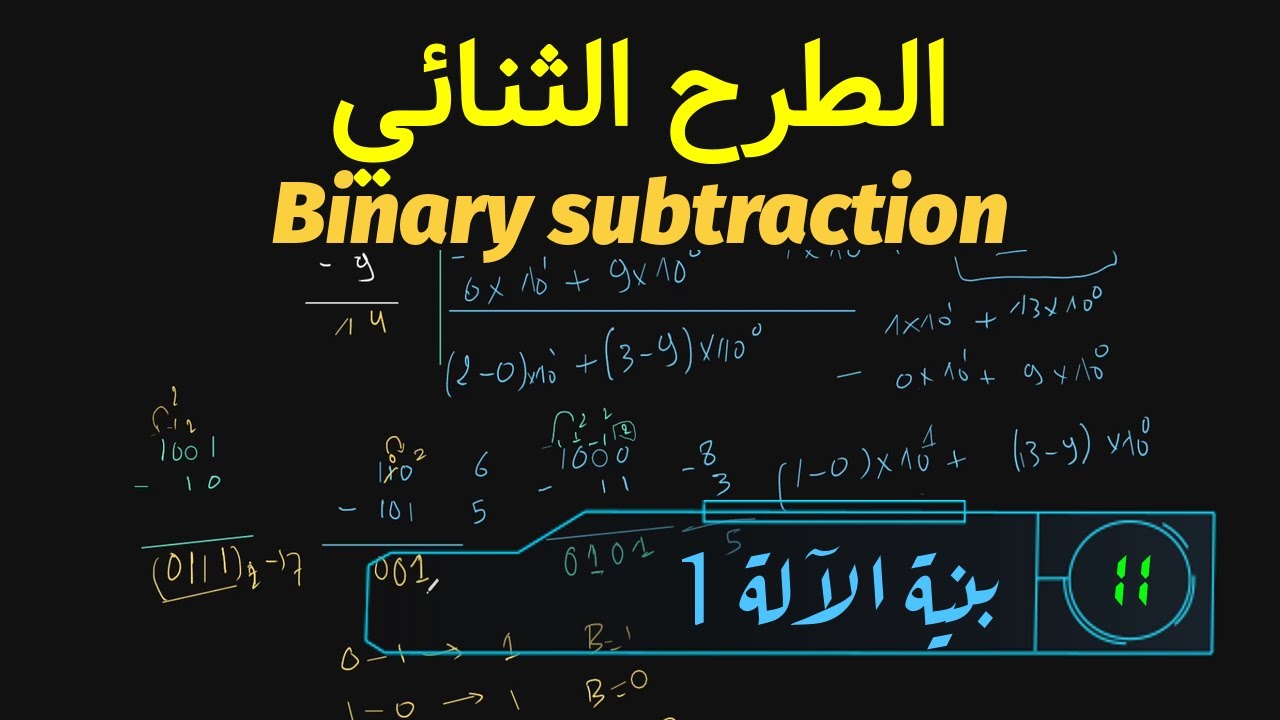 الطرح في النظام  الثنائي