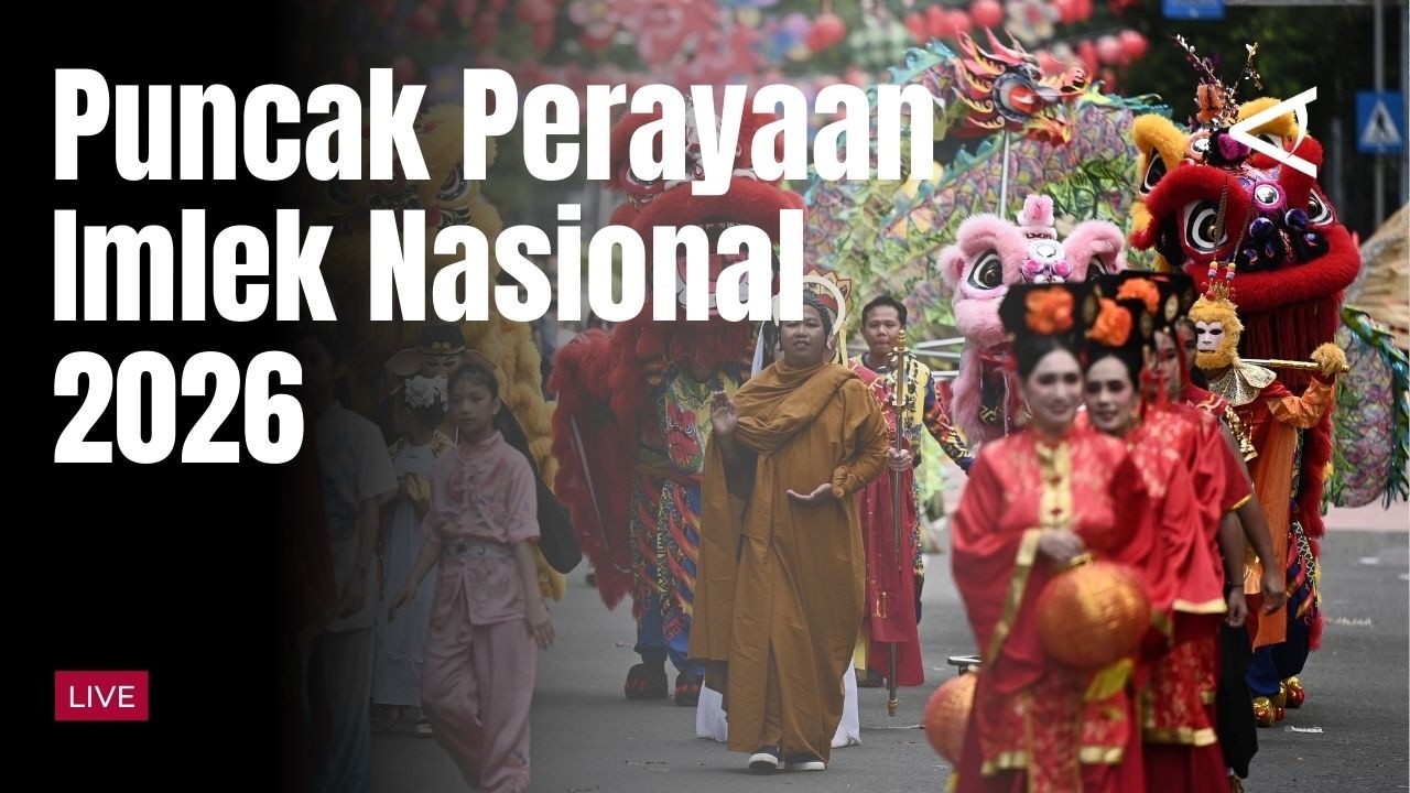 [LIVE] Puncak Perayaan Imlek Nasional 2026