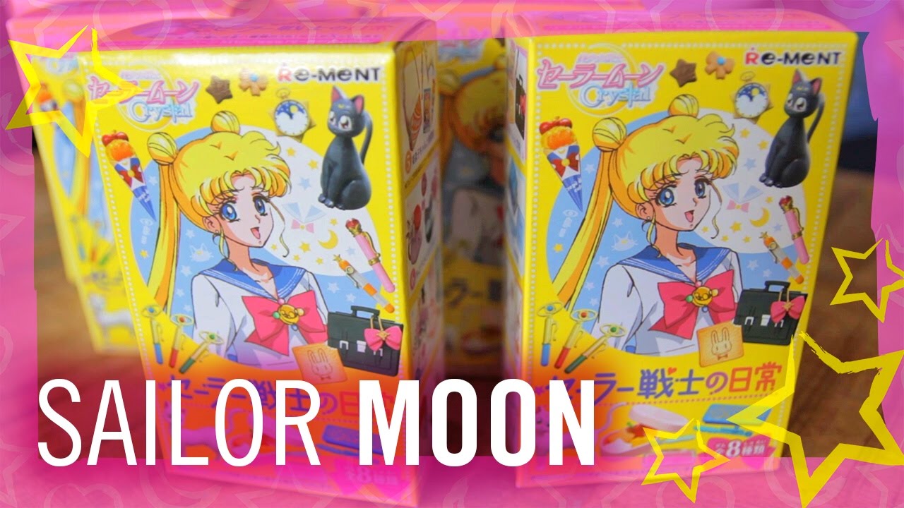 SAILOR MOON CRYSTAL SAILOR GUARDIAN EVERY DAY LIFE REMENT SET! | KYOOT TOY SHOW
