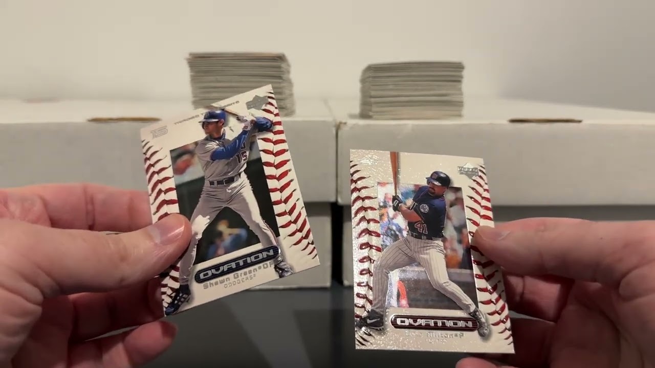 Looking Through Some 1999 & 2000 Upper Deck Ovation Baseball