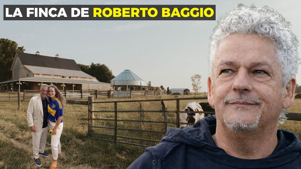 La Finca de Roberto Baggio en Italia: La Tranquila Vida en el Campo Junto a su Familia