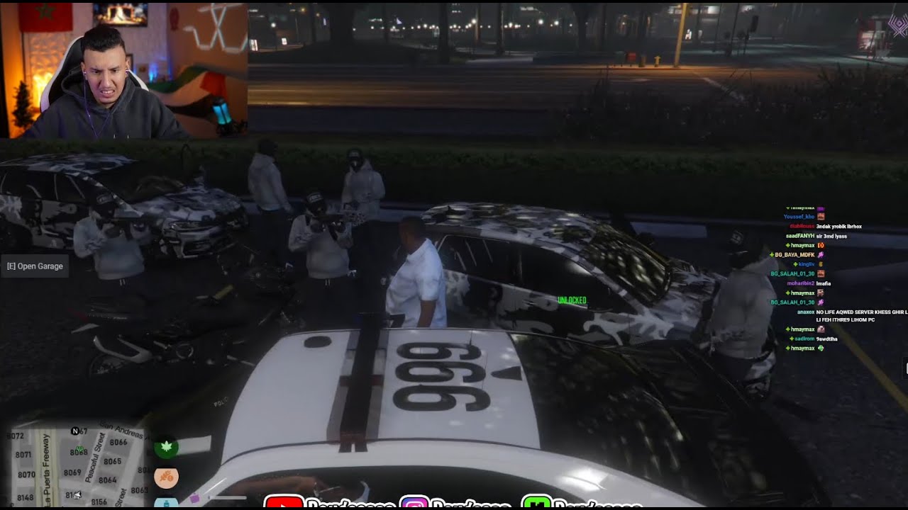 NOCKRO MAFIA 🥷​🥷​🥷​  #bougassaa #gtarp #gta #gta5 #live #kick