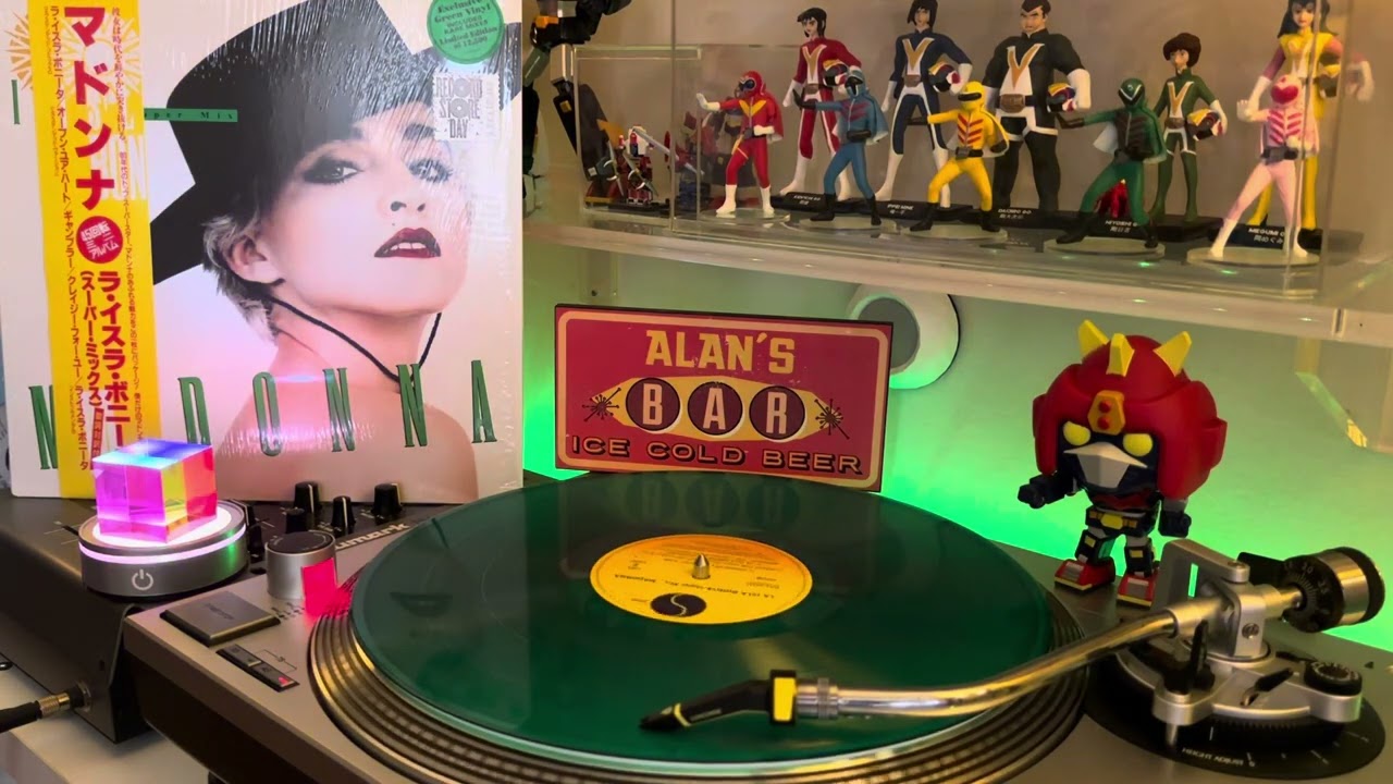 Gambler - Madonna (RSD green vinyl) #throwback #80s #queenofpop