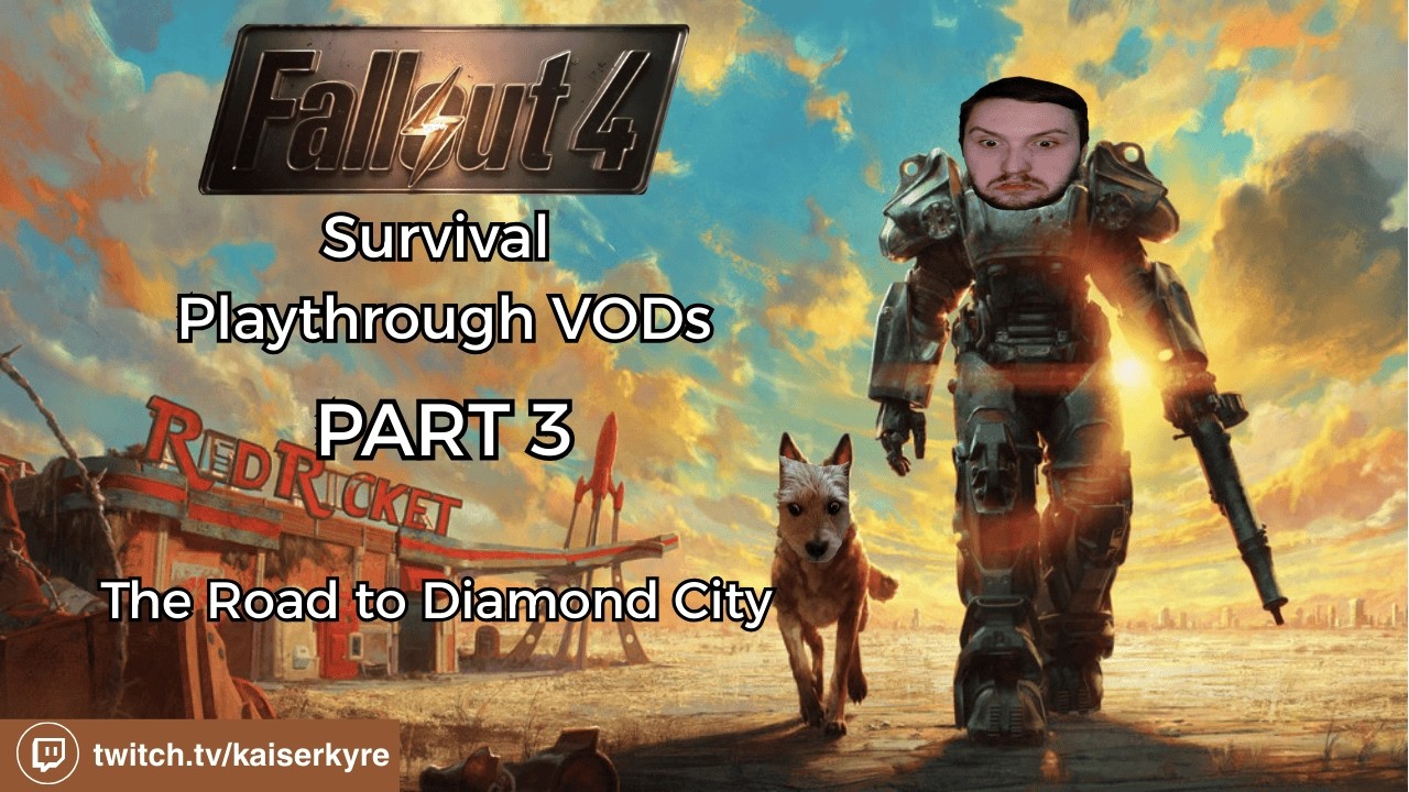 The Road to Diamond City is Paved with Multiple Deaths | Fallout 4 Survival Playthrough [PART 3]