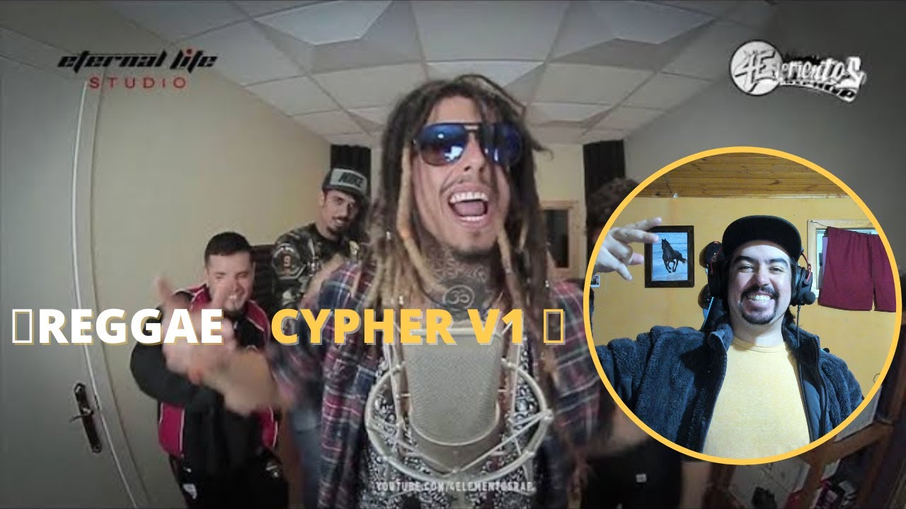🔥REGGAE #CYPHER🔥 PURENEGGA, CHUSTERFIELD, RASTACHAI, ANDERDRAW, NECROJOCKER CYPHER V1 - REACCIÓN