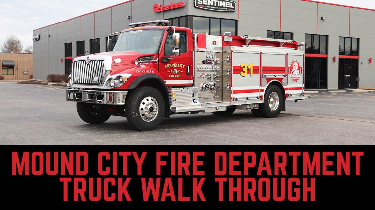 Mound City Fire Department | Rosenbauer Commercial Pumper| Sentinel Walk Through