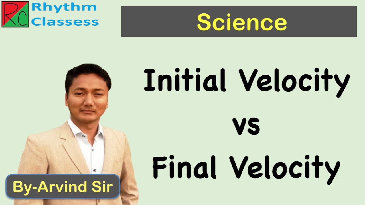 Difference between Initial Velocity and Final Velocity by Rhythm Classes