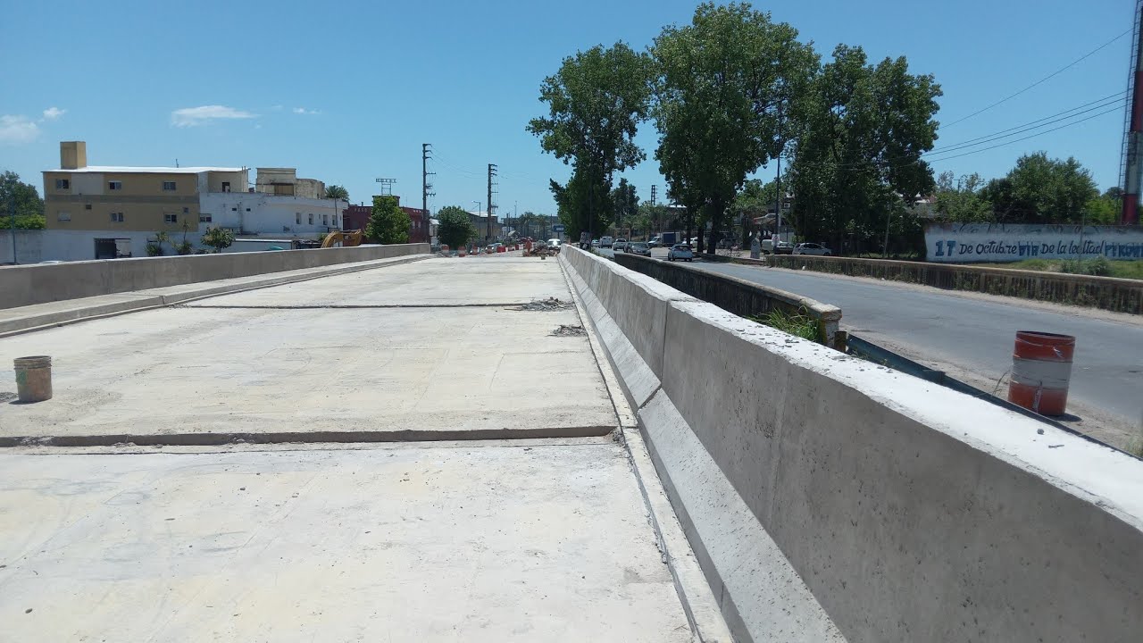 Avances del nuevo puente, de la ruta provincial 7. Sobre el Río Reconquista 17/12/25 #2025. Video 1