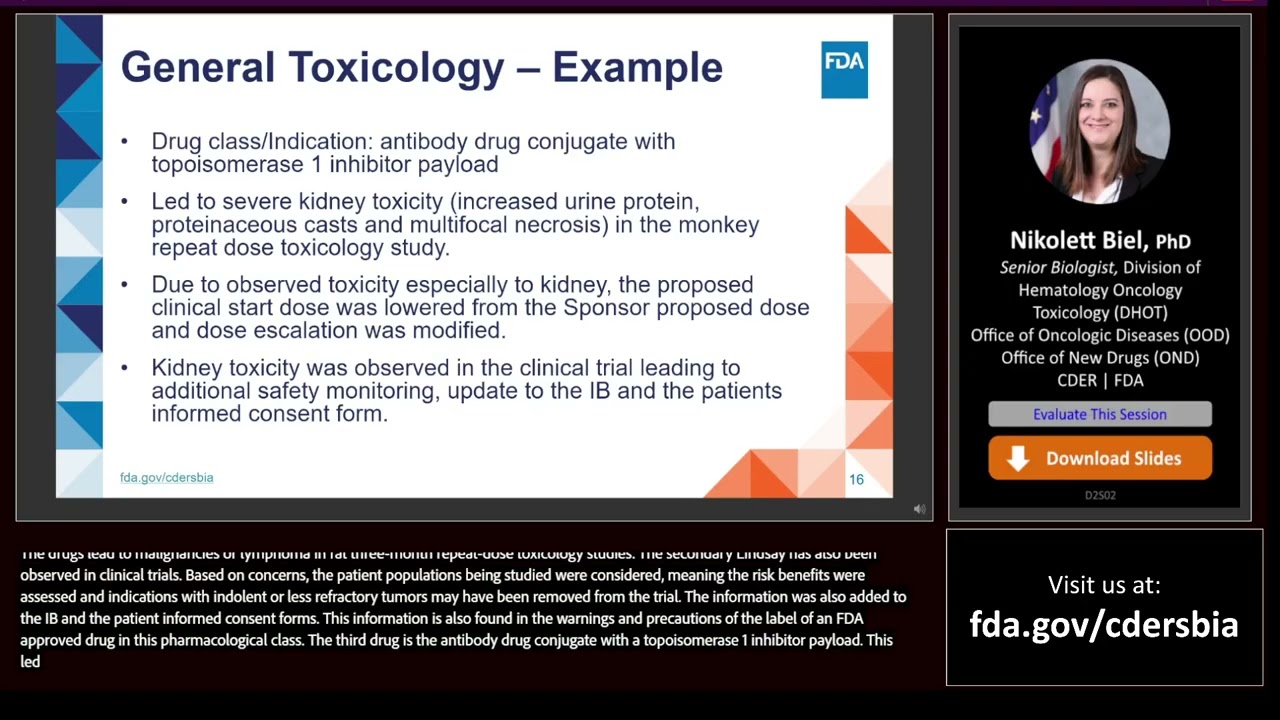 FDA Clinical Investigator Training Course (CITC) 2024 – Day Two – Session One