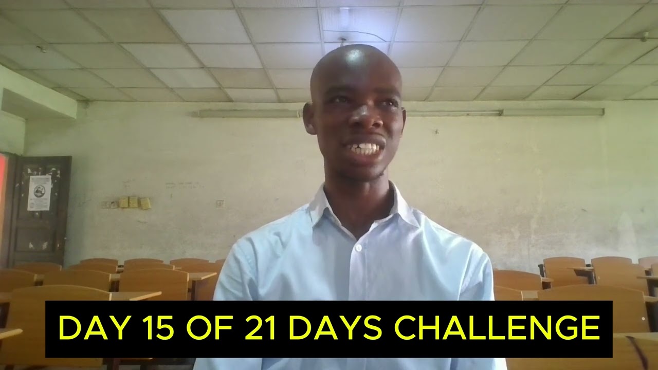 DAY 15 OF 21 DAYS CHALLENGE (2025)