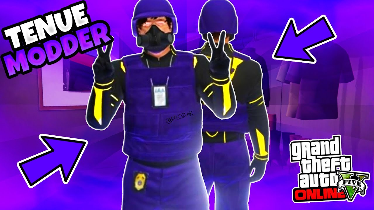 😱 AVOIR UNE TENUE MODDER MAUVE EN CODAGE SUR GTA ONLINE EN 1.72 (2026) !!