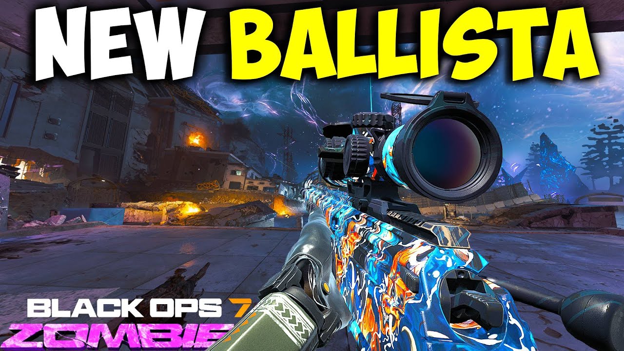 The NEW *BALLISTA* SPECIAL ABILITY Is AWESOME! (BO7 Zombies)