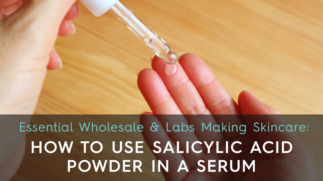 How to Use Salicylic Acid Powder in a Serum
