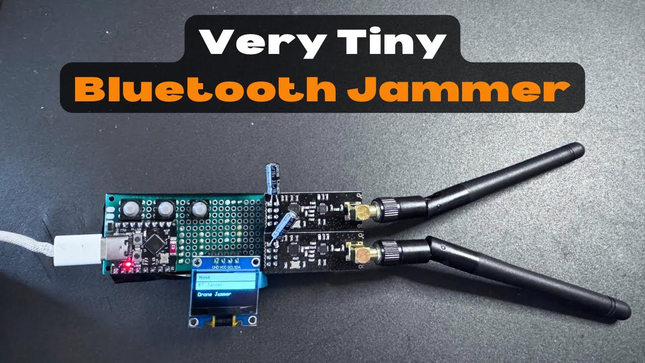 Миниатюрный ESP32 C3 SuperMini Bluetooth-глушитель