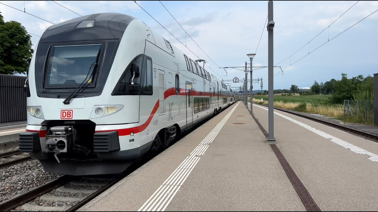 Bahnverkehr in Jestetten (12.07.2023)