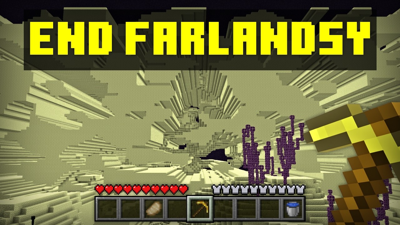 DOTARŁEM do NAJRZADSZYCH FARLANDS&Oacute;W w MINECARFT!