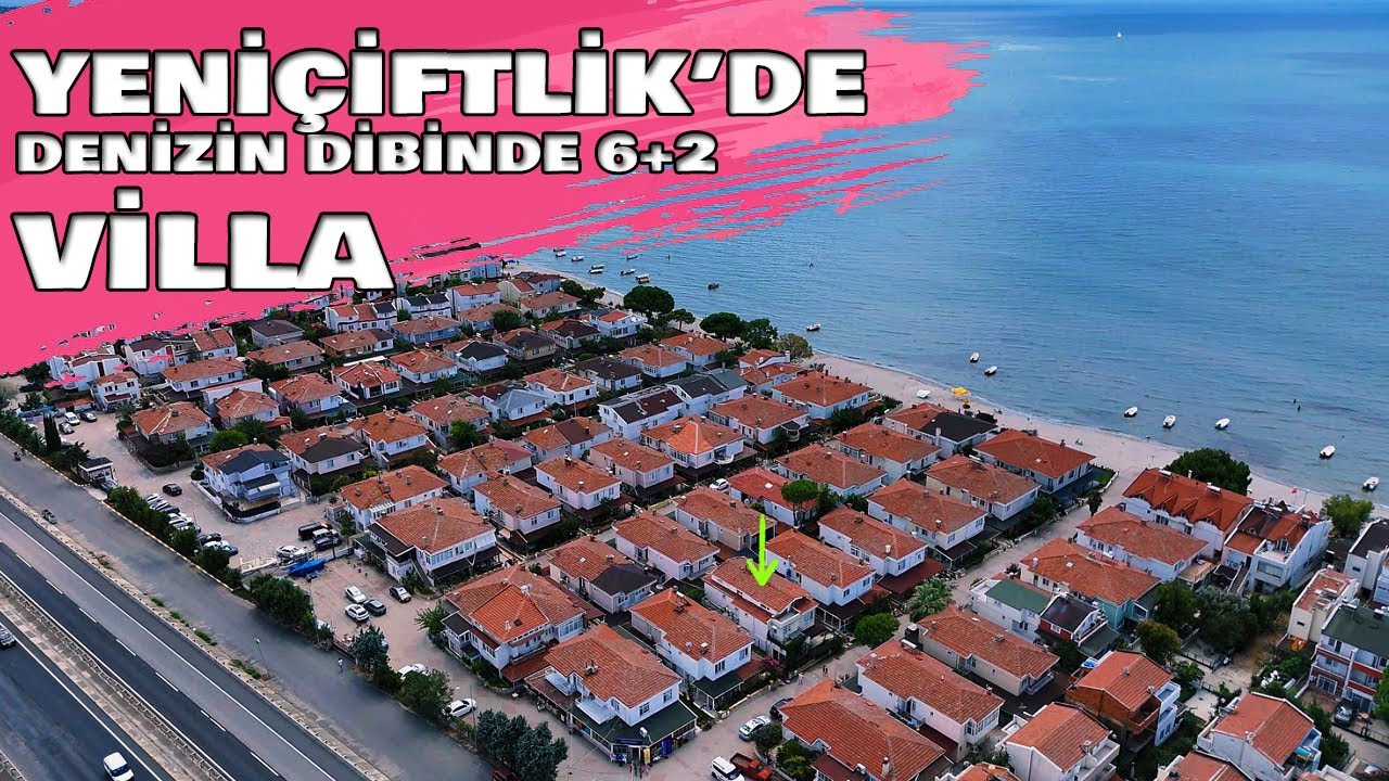 Tekirdağ Marmara Ereğlisi Yeniçiftlik'de Denize 50m Mesafede 6+2 Satılık Villa Turu (çek-083)