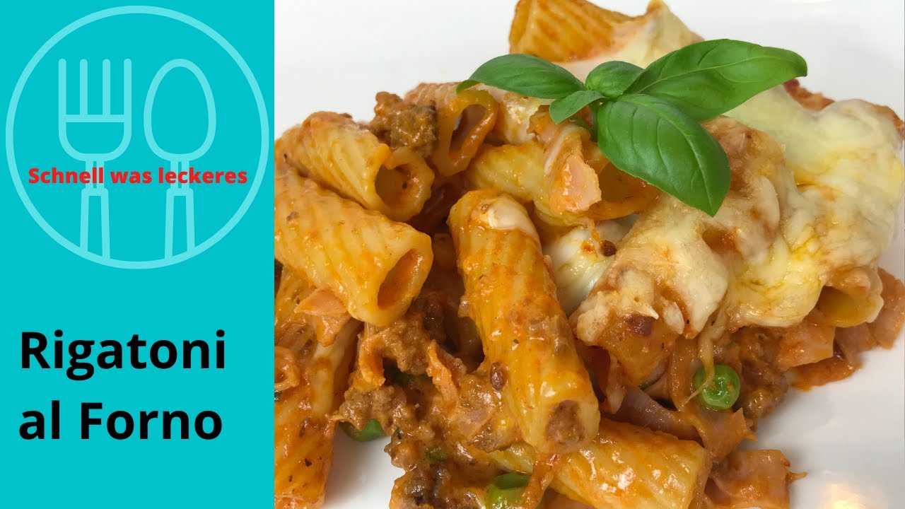 Rigatoni al Forno (so unglaublich lecker)