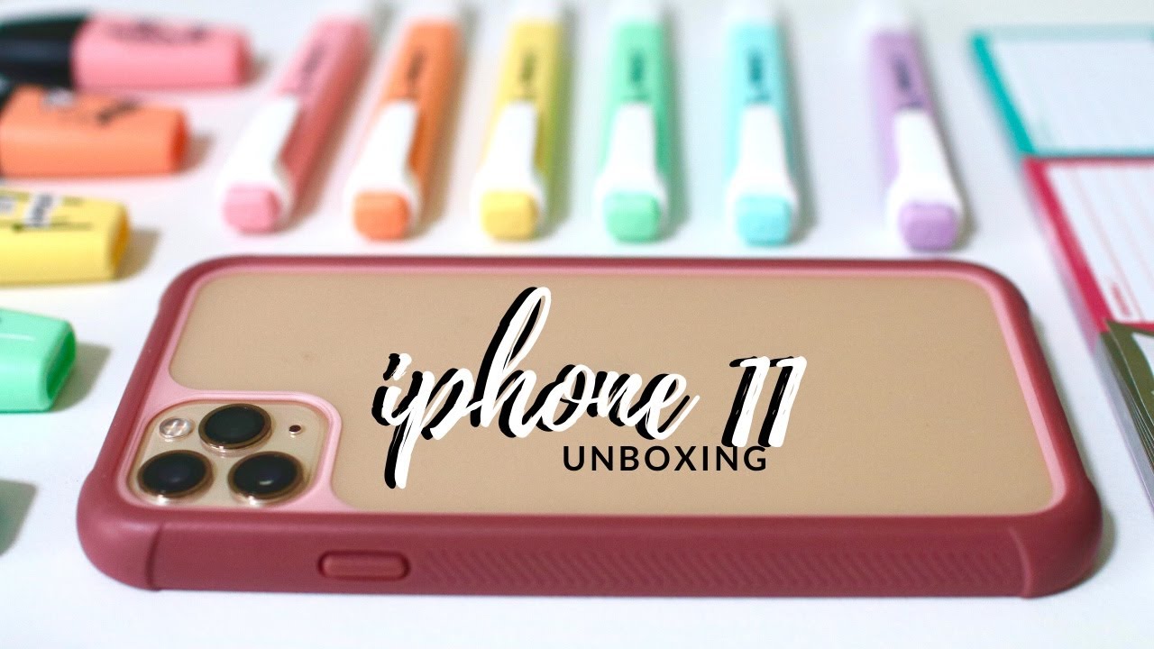 iPhone 11 pro unboxing ✨