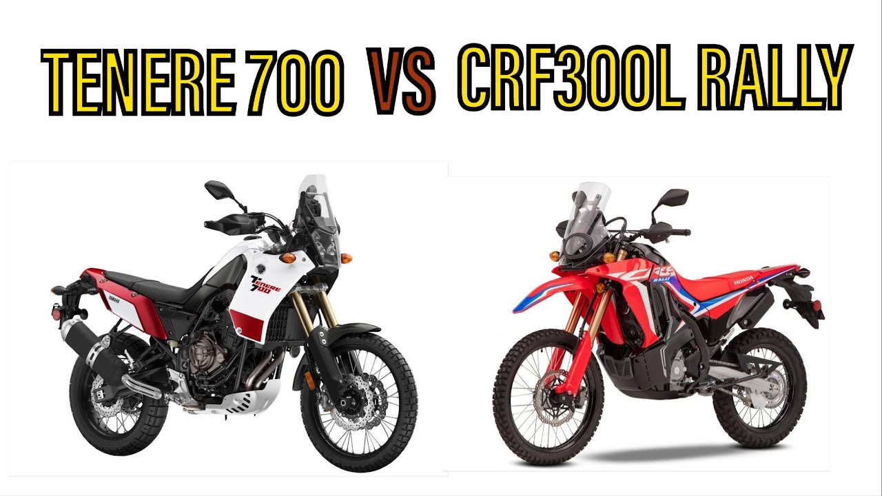 Honda CRF300L Rally против Yamaha Tenere 700