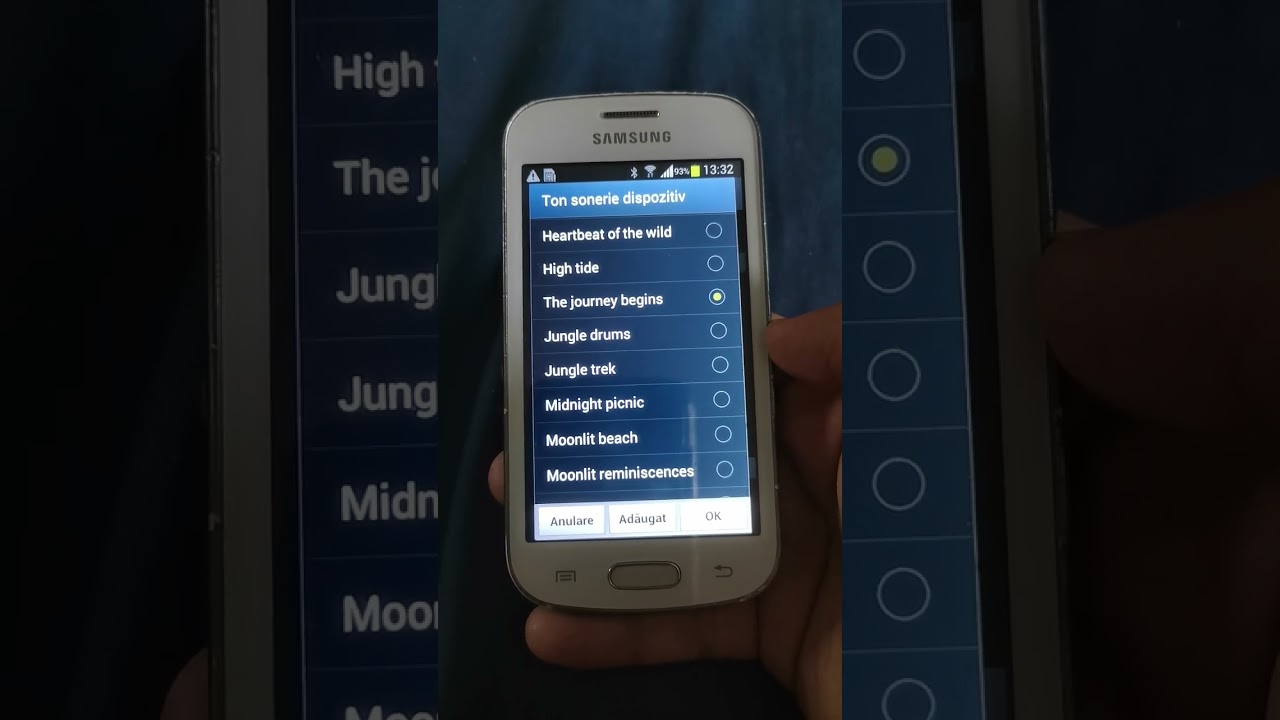 Samsung Galaxy Trend lite ringtones and notifications