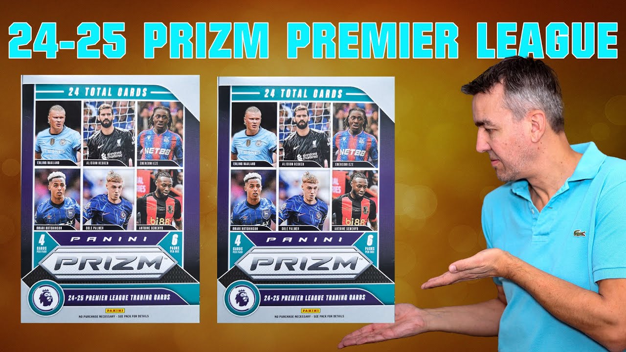 Opening Two Blaster Boxes of 24-25 PRIZM Premier League. Chasing SUBLIME Inserts!