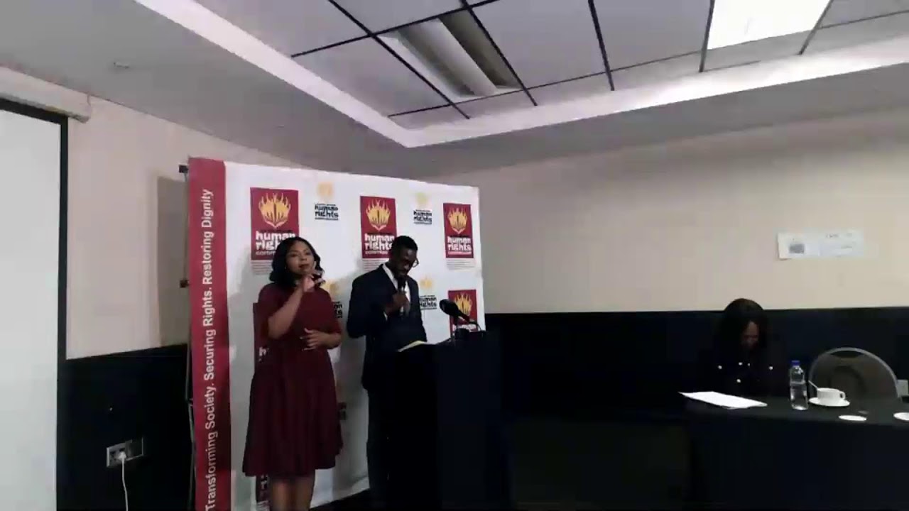 LIVE: LAUNCH OF THE INVESTIGATIVE REPORT ON ALLEGATION OF RACIAL DISCRIMINATION IN THE HARTBEESPOORT
