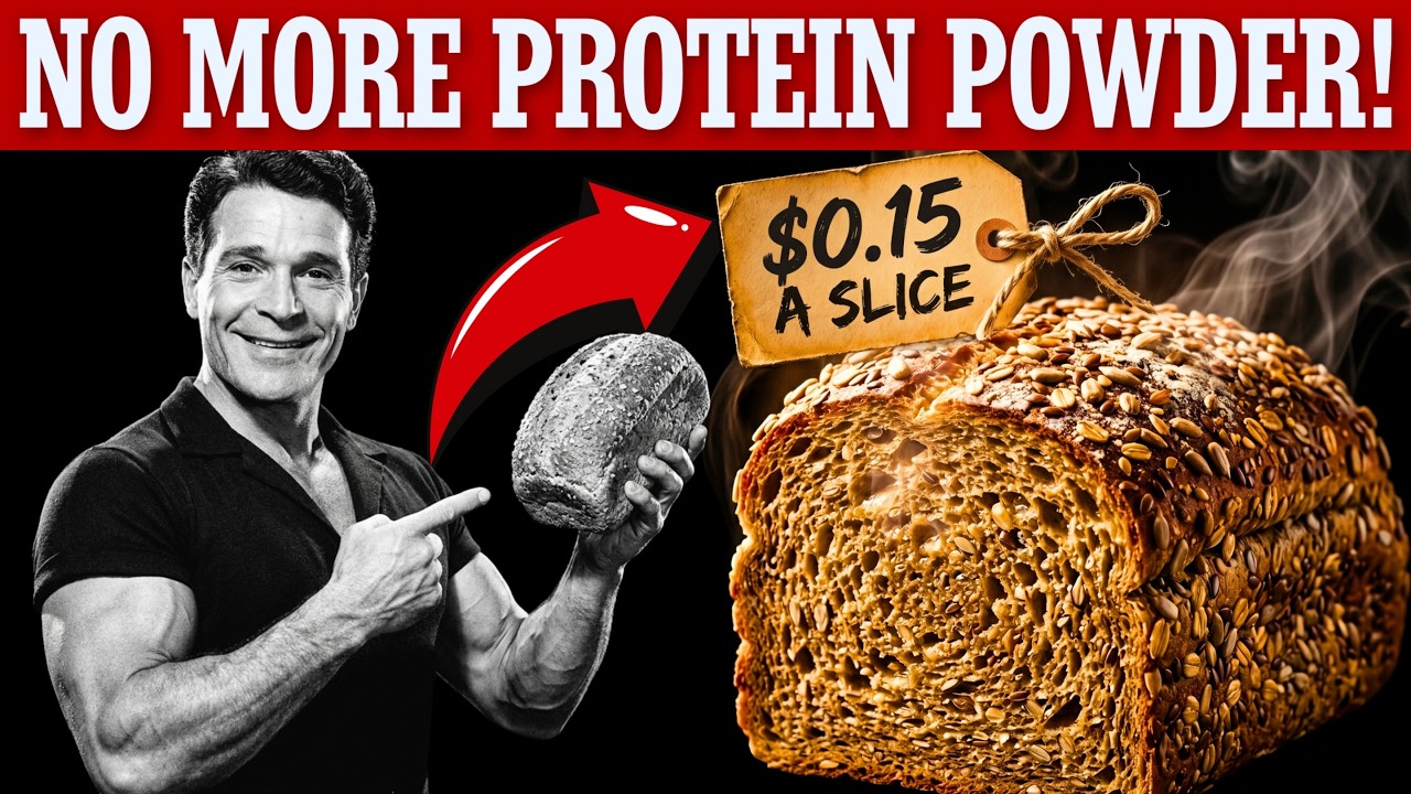 Jack LaLanne's $0.15 Muscle Bread That Builds More Muscle Than Whey (1950s Secret)