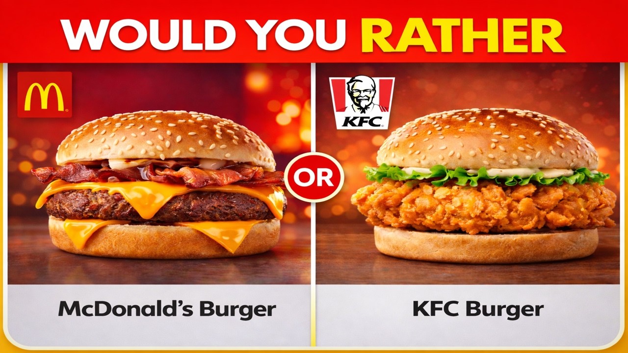 Что бы вы предпочли...? 🍔 Кулинарная версия | 67 невозможных вариантов еды 🤯🍟
