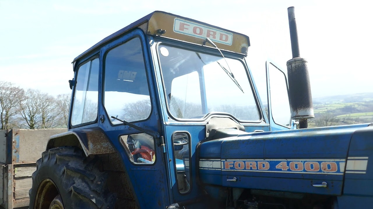 1971 Ford 4000 2wd Tractor