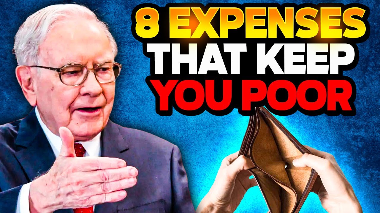8 Things Poor People Waste Money On According to Warren Buffett