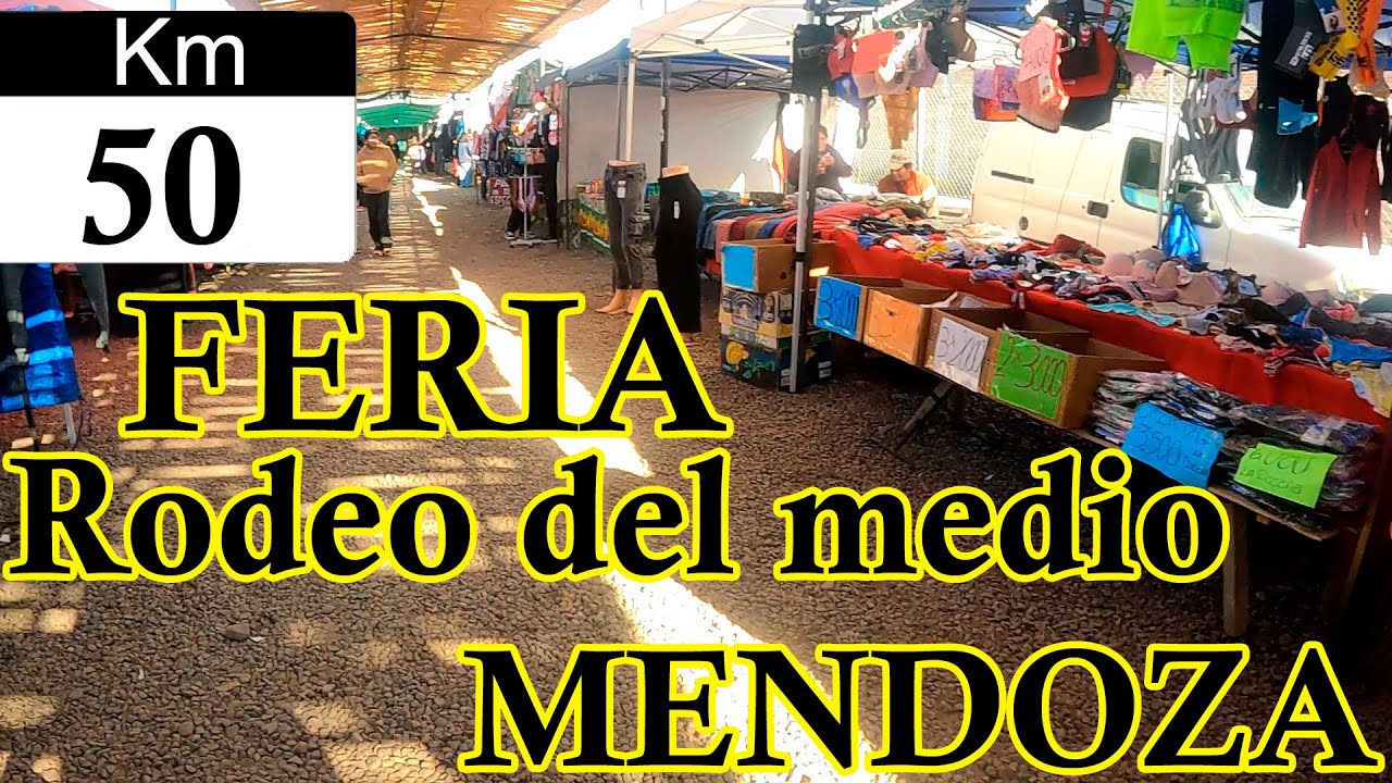 Km 050 la  FERIA que me faltaba! En RODEO DEL MEDIO, MENDOZA