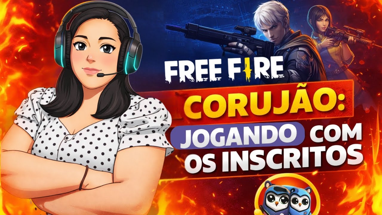 #SEXTOU #CORUJÃO #FREE FIRE ON - JOGANDO COM OS INSCRITOS - VEM ME CARREGAR!