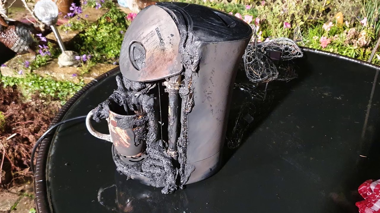 House Fire caused by brand new Daewoo Hot Water Dispenser SDA1247