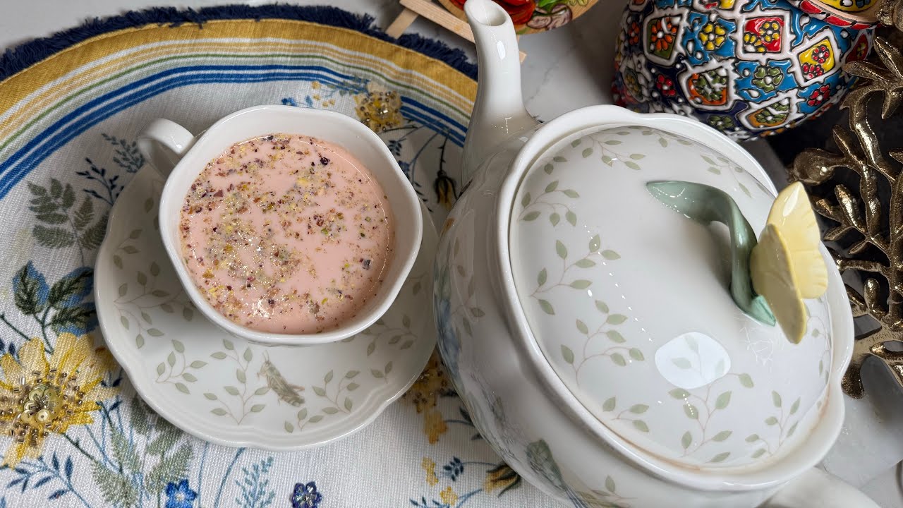 Best Street Style Pakistani Kashmiri Chai Recipe ☕ | The Taste Mystery