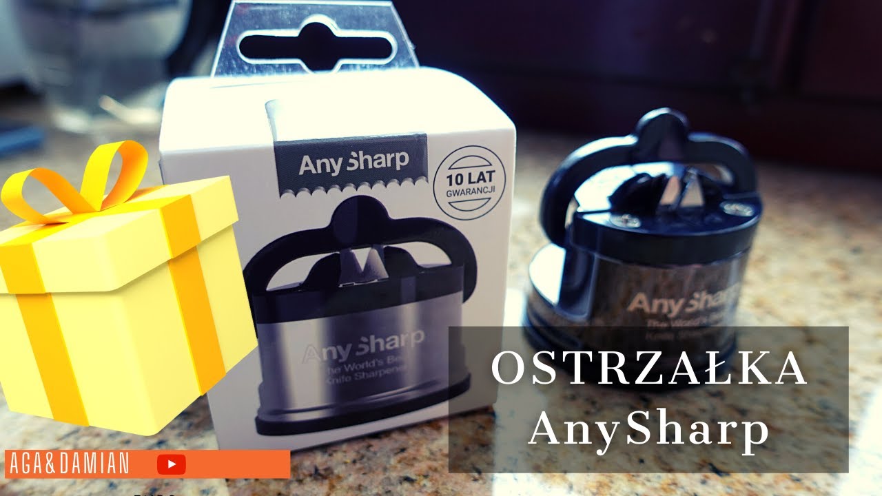 AnySharp PRO Wolfram - Ostrzałka do noży - GIVEAWAY DLA WIDZÓW !