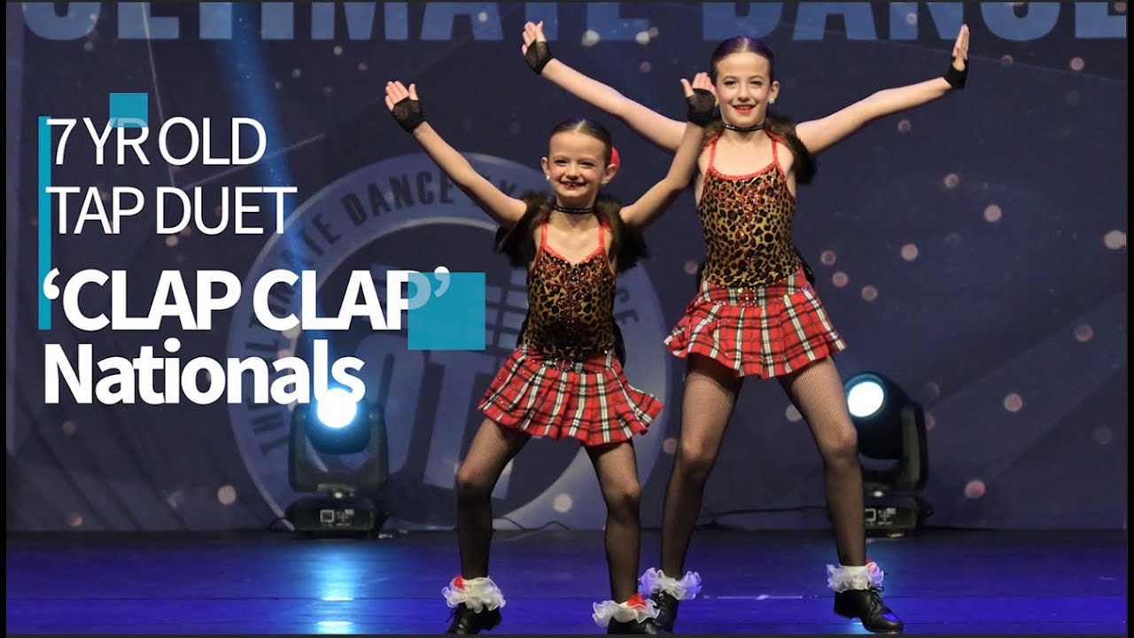 7 YR OLD TAP DUET - CLAP CLAP NATIONAL COMPETITION OTF