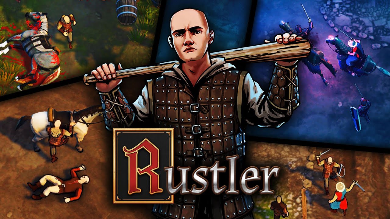 Rustler - New Open World Game With GTA 2 Style Gameplay!