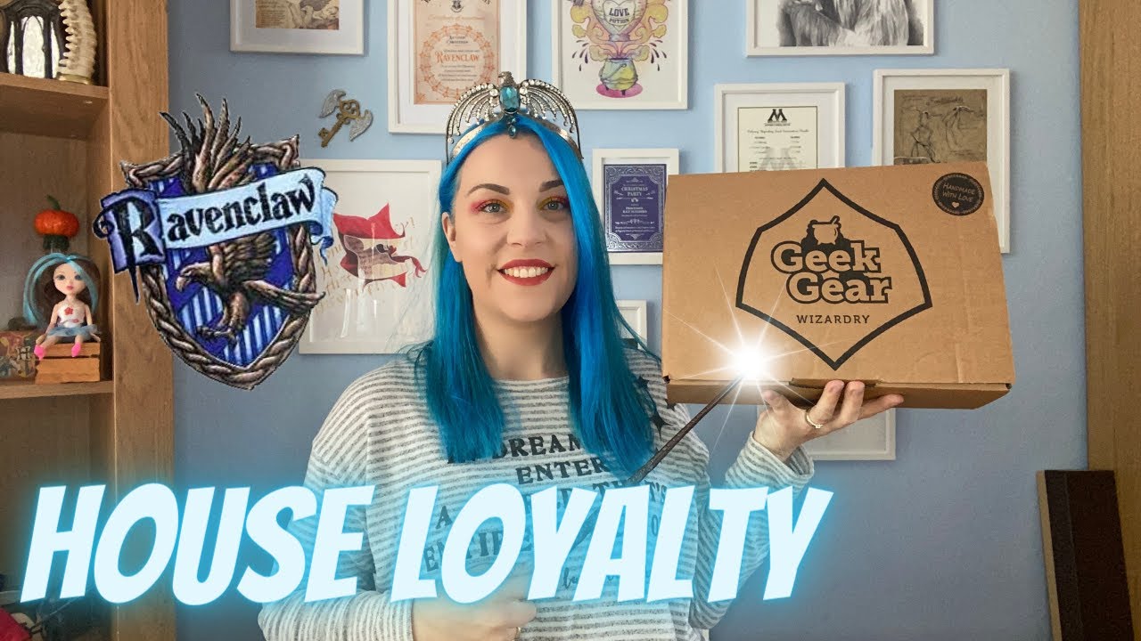 Geek Gear house pride unboxing | HARRY POTTER
