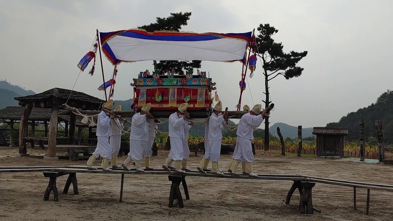 #횡성상여소리 공연(선소리 원용재 전수조교님)(2020년 10월22일,#횡성회다지소리 원형보존공개공연실황)
