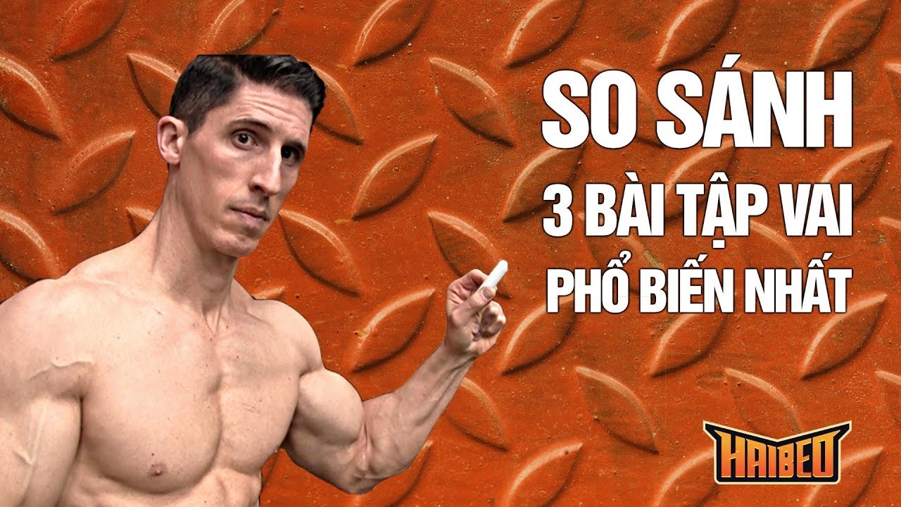 Bài tập để có một bờ vai chắc khỏe - ATHLEAN-X™ Gym Workout
