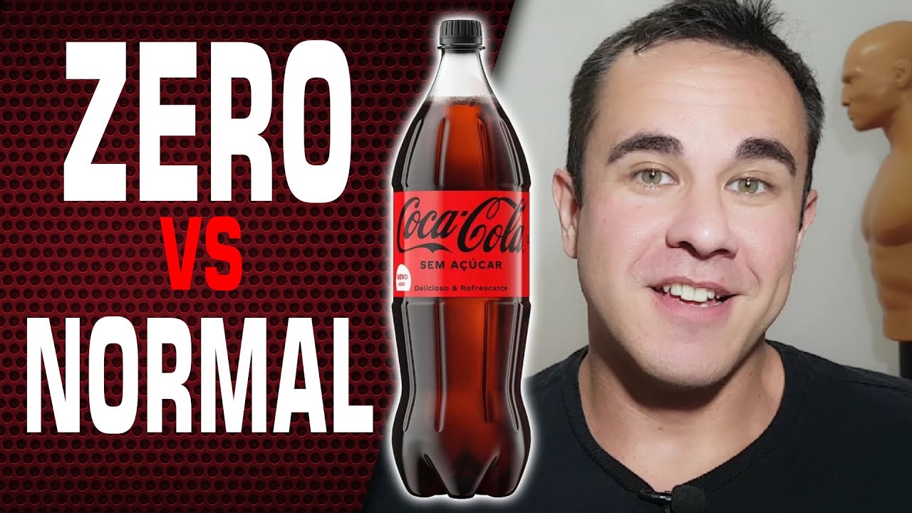 Qual é mais saudável? Refrigerante Zero ou normal?