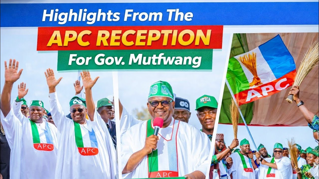 PLATEAU: Highlights From The APC Reception  For Gov. Caleb Mutfwang.
